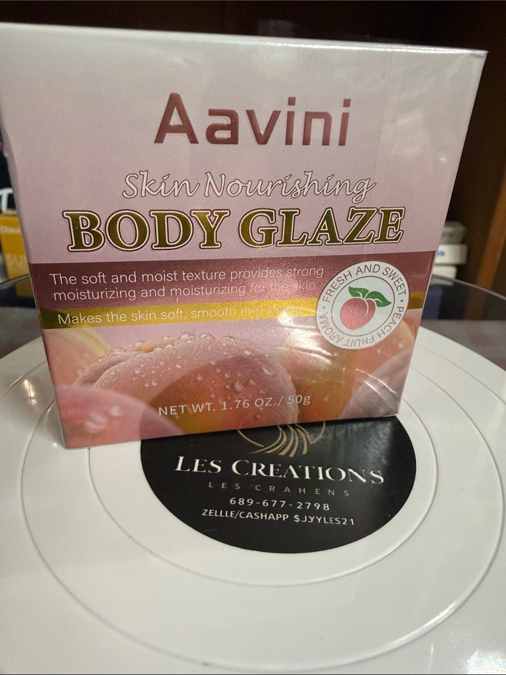 Skin Nourishing Body Glaze - Pink from Aavini